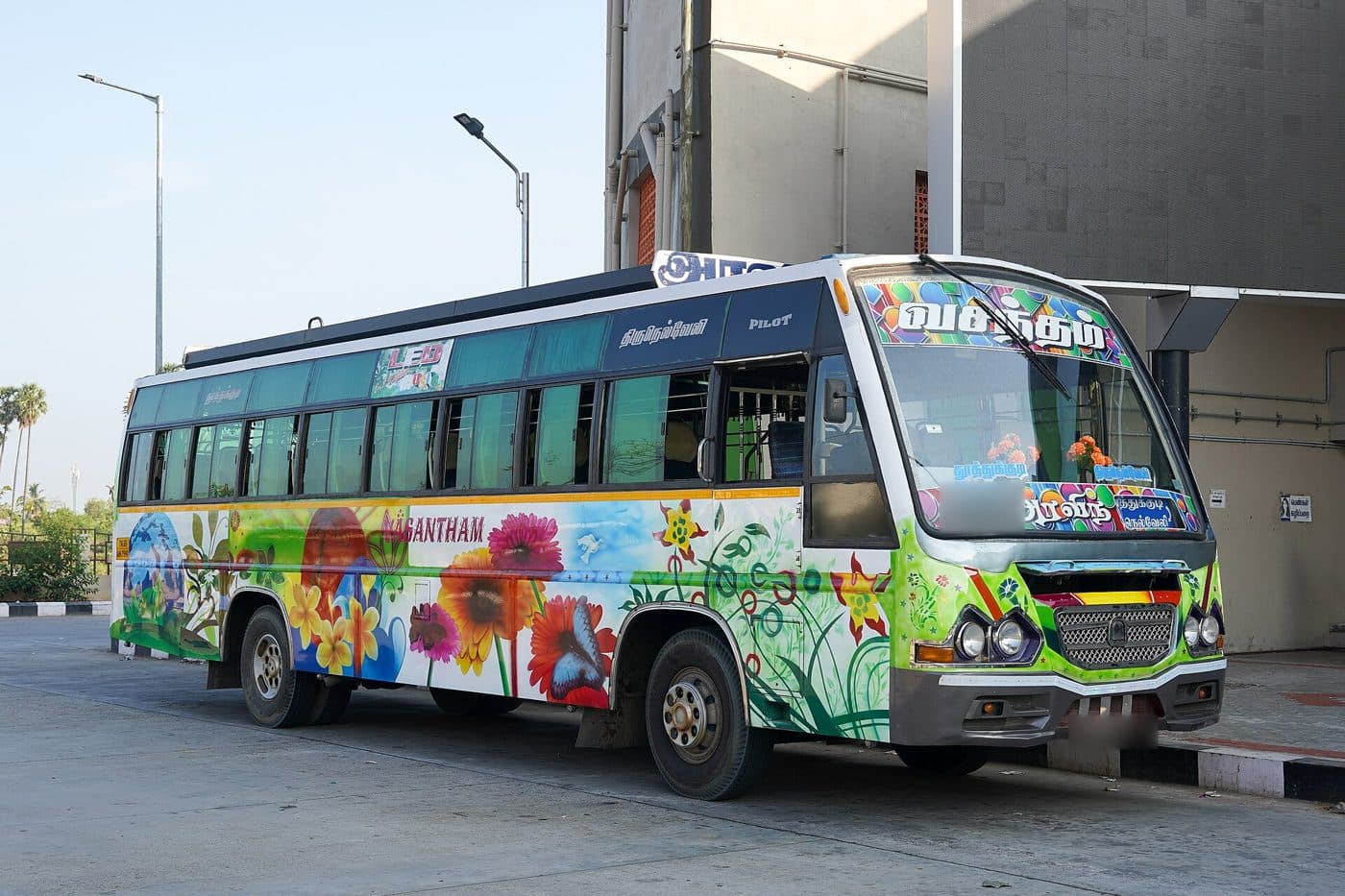 35-Seater Bus available for booking in Salooni