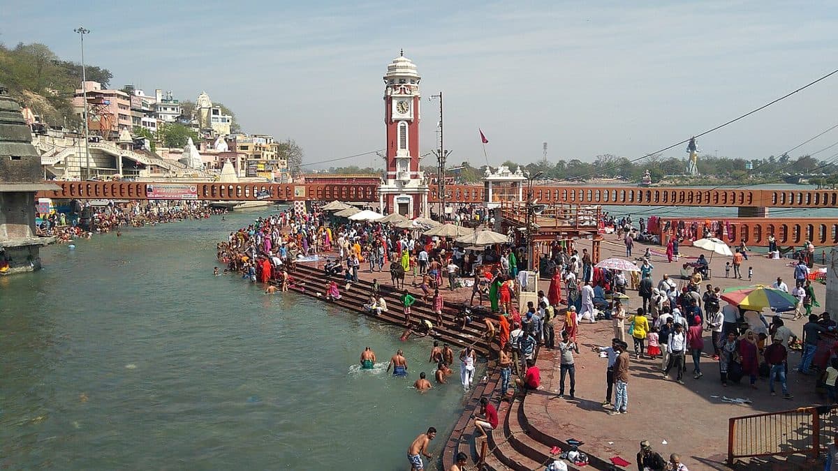 View of Haridwar, Uttarakhand