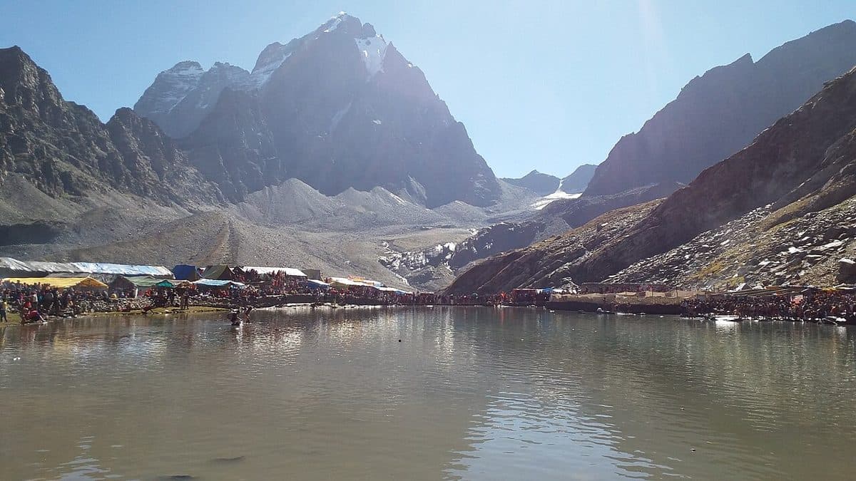 View of Manimahesh, Bharmour, Chamba District